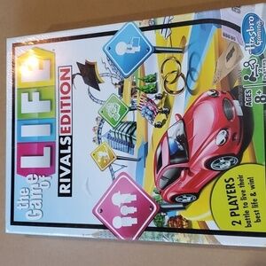 Hasbro Game of Life  Rivals Edition. NIP 2 players Age 8 +